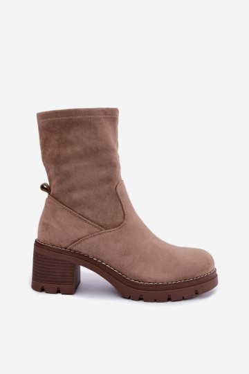 Bottines pour femmes en sable Meldrenelle 2