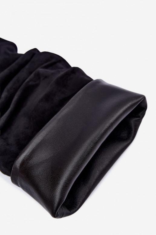 Bottes noires à enfiler avec talons fins Balira