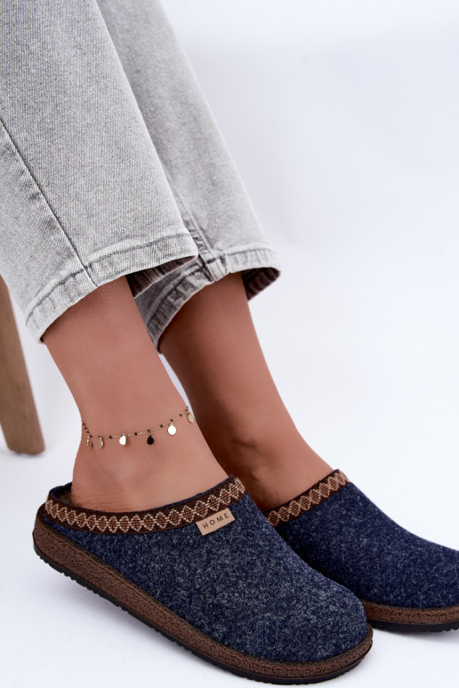 Damenpantoletten Inblu NL000009 dunkelblau