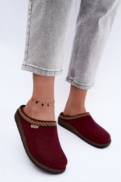 Dameslippers Inblu NL000009 bordeaux