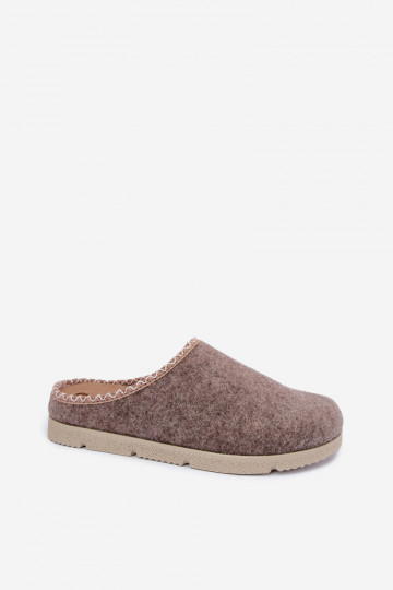 Dameshuisslippers Inblu BS000009 zandkleurig
