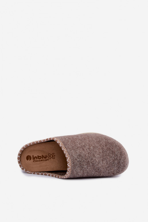 Chaussons femme Inblu BS000009 sable