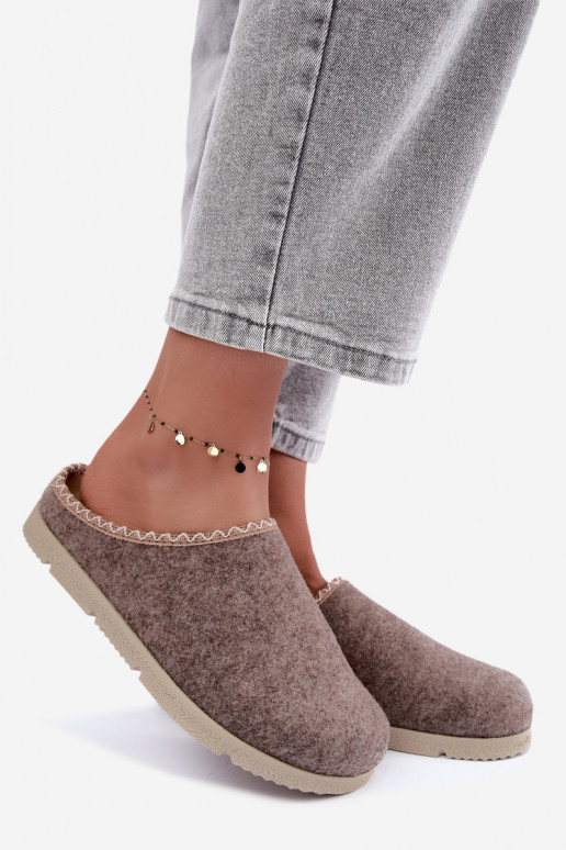 Chaussons femme Inblu BS000009 sable