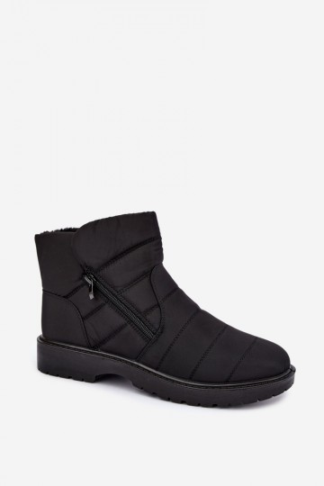 bottes de neige pour hommes en couleur noire Tai turilric