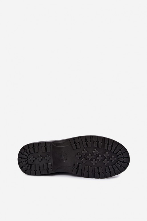 Herren Schneestiefel in schwarzer Farbe Tai turilric