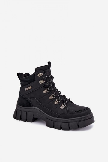 geïsoleerde damesschoenen Lee Cooper LCJ-26-31-4580 in zwart