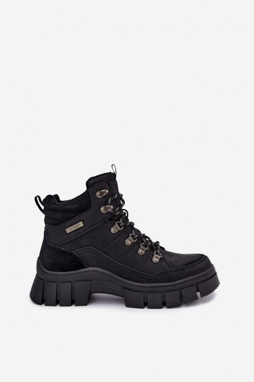 chaussures isolées pour femmes Lee Cooper LCJ-26-31-4580 couleur noire