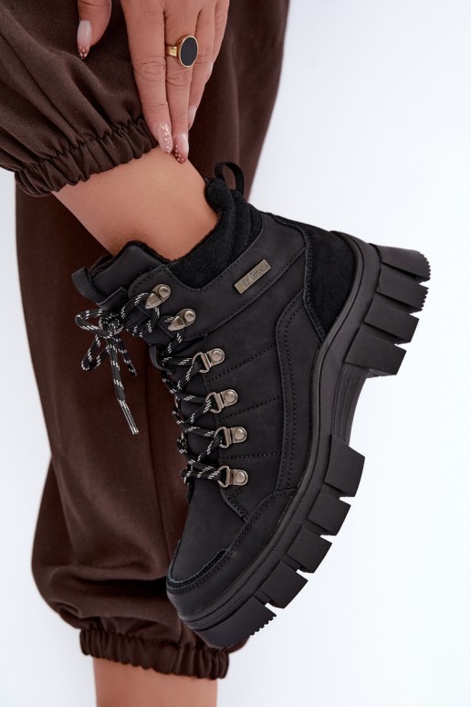 chaussures isolées pour femmes Lee Cooper LCJ-26-31-4580 couleur noire