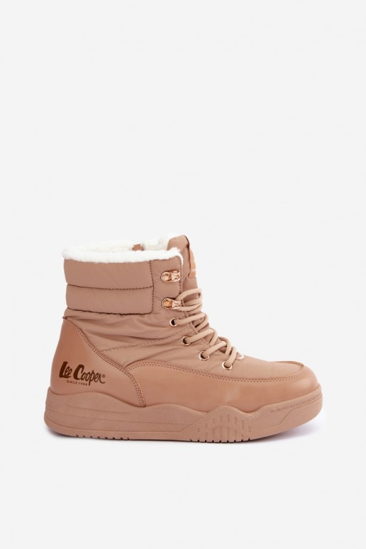 veterschoenen voor de sneeuw Lee Cooper LCJ-44-4565 in bruin