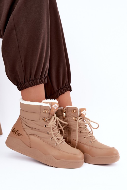 veterschoenen voor de sneeuw Lee Cooper LCJ-44-4565 in bruin