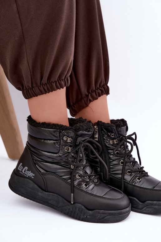 veterschoenen voor de sneeuw Lee Cooper LCJ-44-4562 in zwart