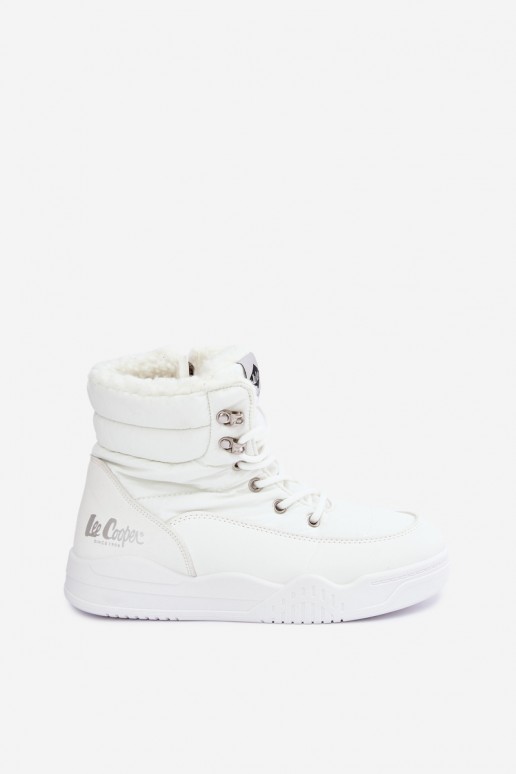 veterschoenen voor de sneeuw Lee Cooper LCJ-44-4563 in wit