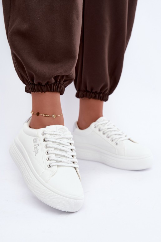 platform sneakers Lee Cooper LCJ-26-44-4561 in wit