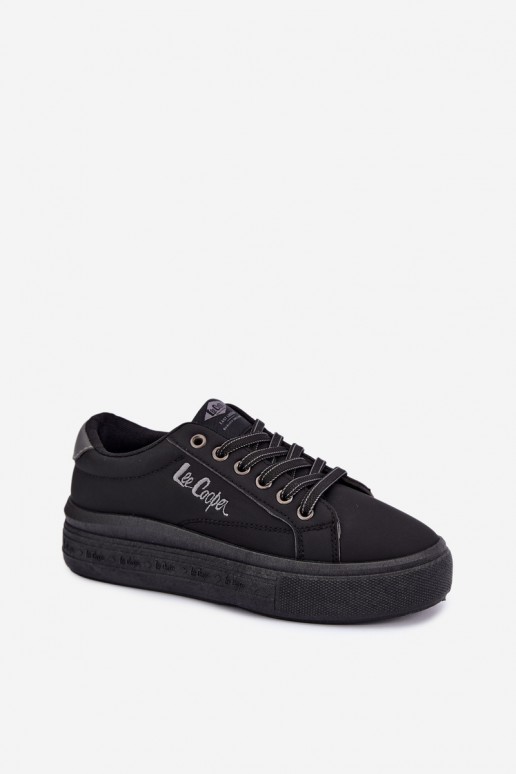 platform casual schoenen Lee Cooper LCJ-26-44-4560 in zwart