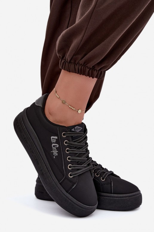 platform casual schoenen Lee Cooper LCJ-26-44-4560 in zwart