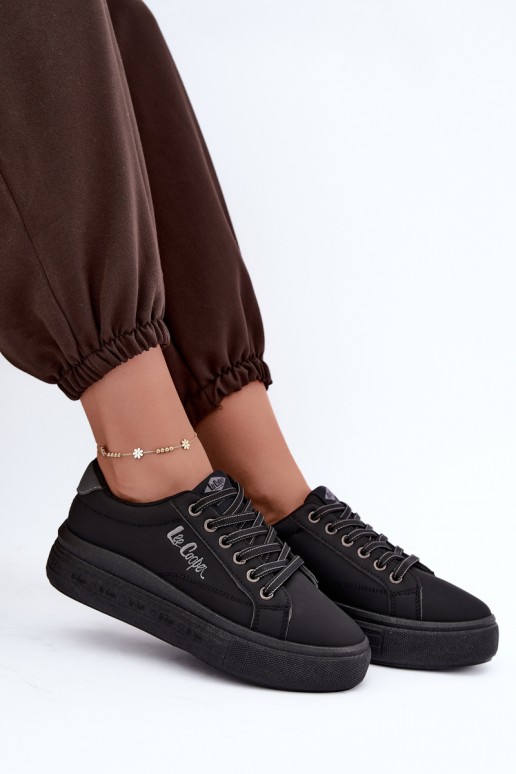 chaussures décontractées à plateforme Lee Cooper LCJ-26-44-4560 couleur noire