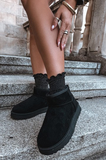Damen Schneestiefel in schwarzer Farbe Rosienne 2