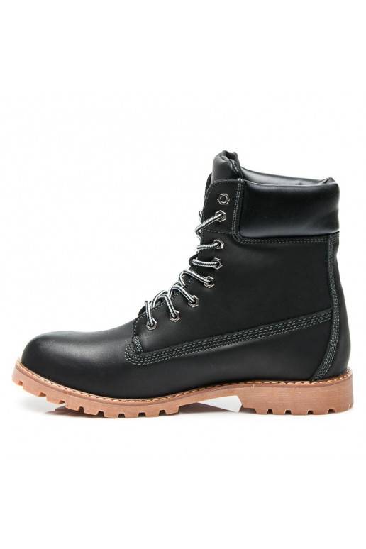 Bottines noires élégantes 0251B / S3-46P