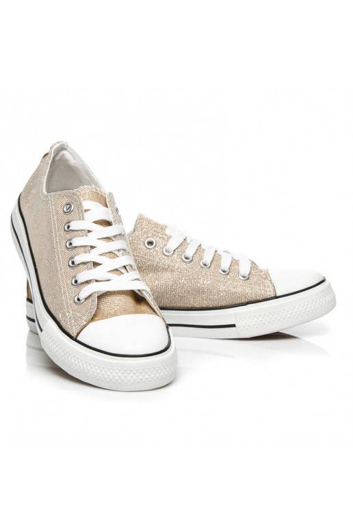Glitter versierde sneakers Princess Gold BL42GO