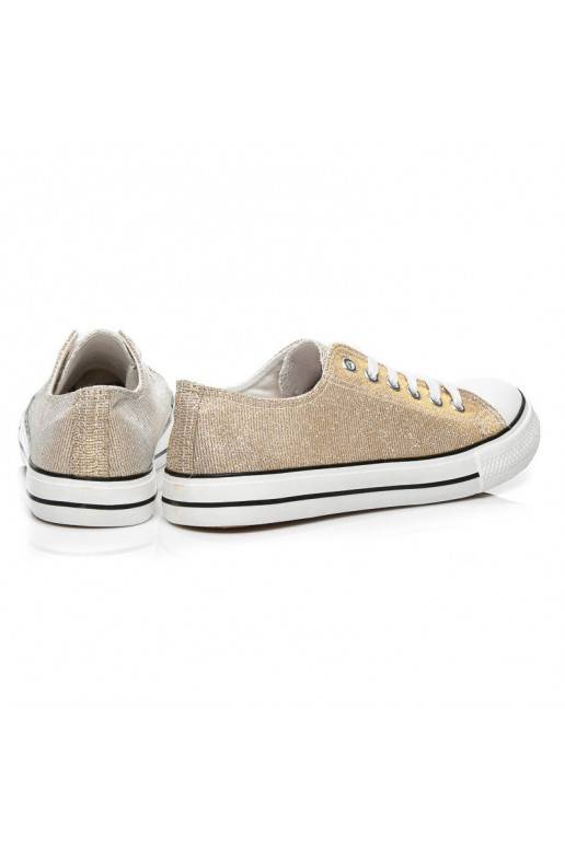 Glitter versierde sneakers Princess Gold BL42GO