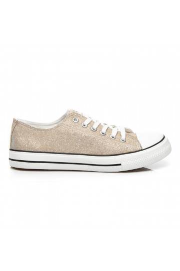 Glitter versierde sneakers Princess Gold BL42GO 2