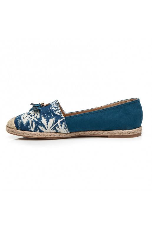 Espadrilles "Jeans Blauw Suede" BL22-520BL  - 4