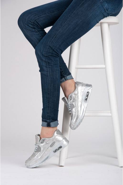 Sport massief zilveren schoenen 1-7S  - 2 Sport massief zilveren schoenen 1-7S  - 2