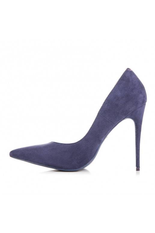 Indigo spalvos aukštakulniai bateliai iš BETLER 5005-33D.PU  - 4