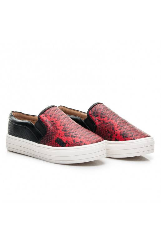Chaussures Slip On à semelle épaisse Q33-19R /S1-2P