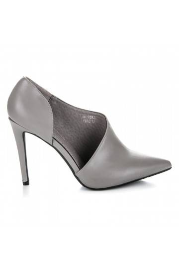 Asymmetrische exklusive hellgraue Schuhe von Seastar C82L.G  - 1 2