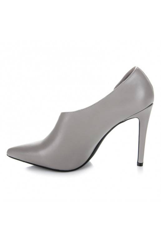 Asymmetrische exklusive hellgraue Schuhe von Seastar C82L.G  - 3