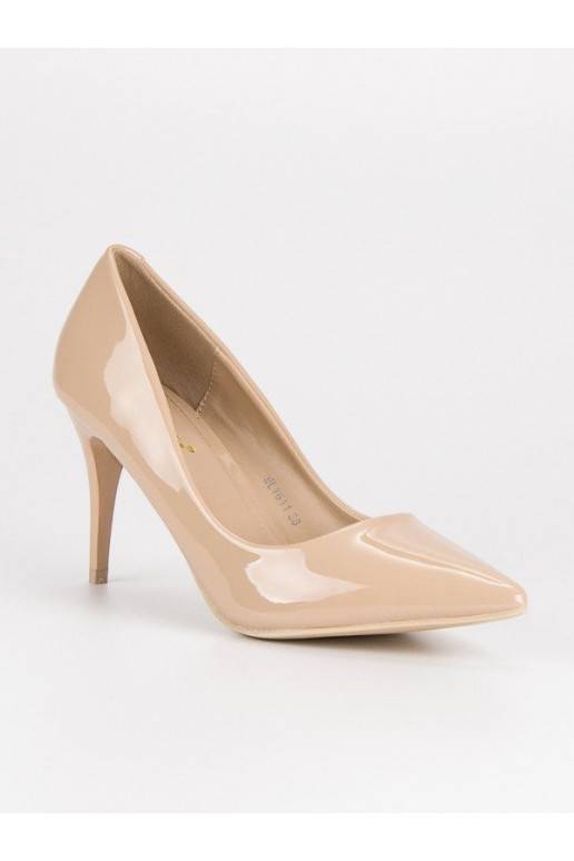 Beige Lack-High-Heels von Comer EL1611D.BE  - 4 Beige Lack-High-Heels von Comer EL1611D.BE  - 4