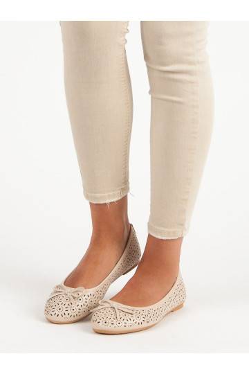 Beige Ballerinas Diamantique Sun Ornaments 9988-139BE  - 3 2