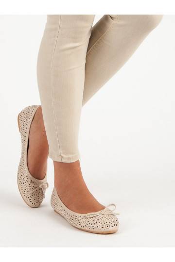 Beige Ballerinas Diamantique Sun Ornaments 9988-139BE  - 3