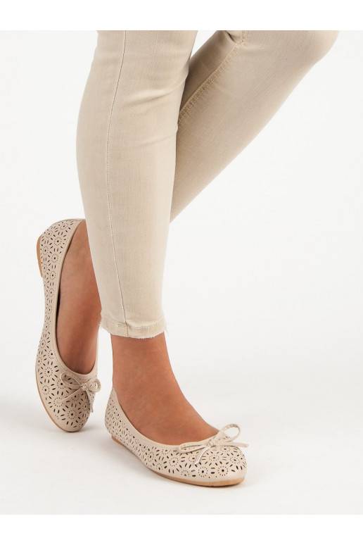 Ballerines beiges Diamantique Sun Ornaments 9988-139BE