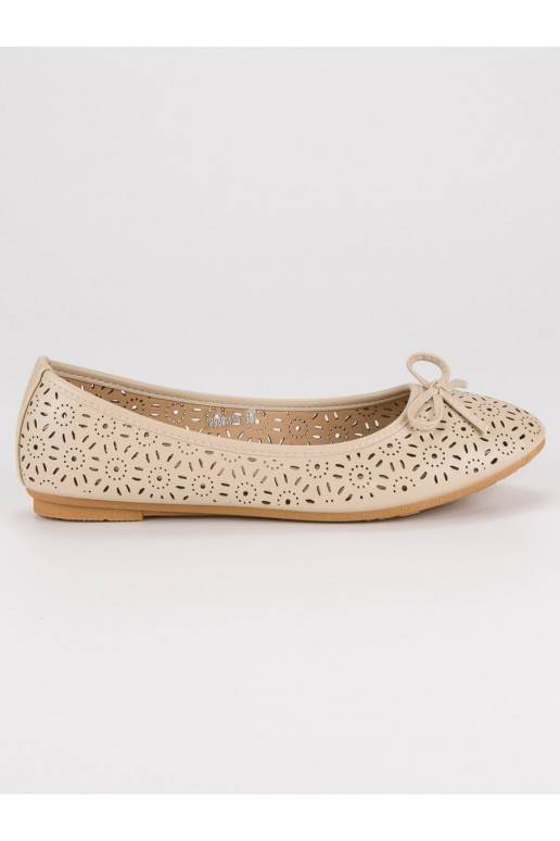 Ballerines beiges Diamantique Sun Ornaments 9988-139BE