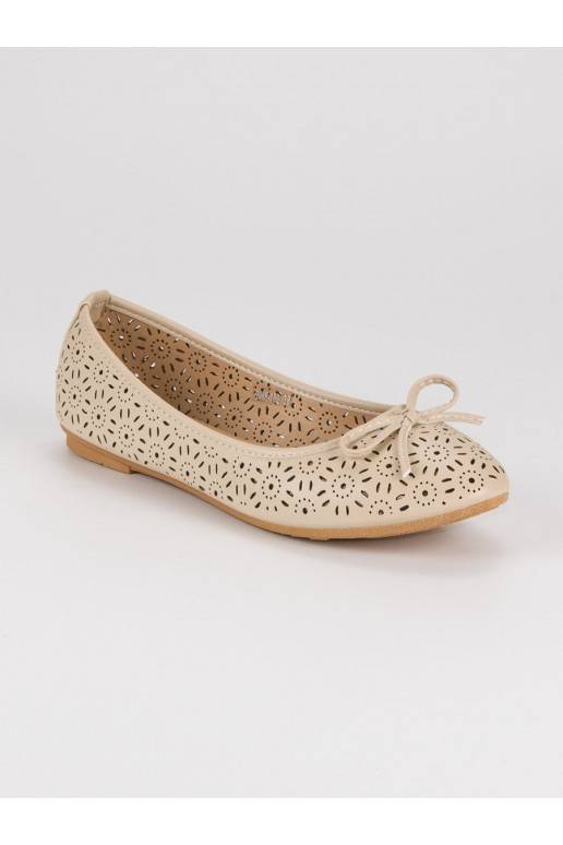 Smėlio spalvos balerinos Diamantique Sun Ornaments 9988-139BE  - 5 Smėlio spalvos balerinos Diamantique Sun Ornaments 9988-139BE  - 5