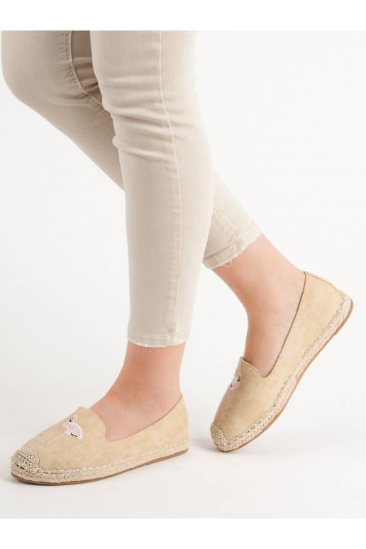 espadrilles met flamingo's VICES 1202-14BE  - 1 espadrilles met flamingo's VICES 1202-14BE  - 1