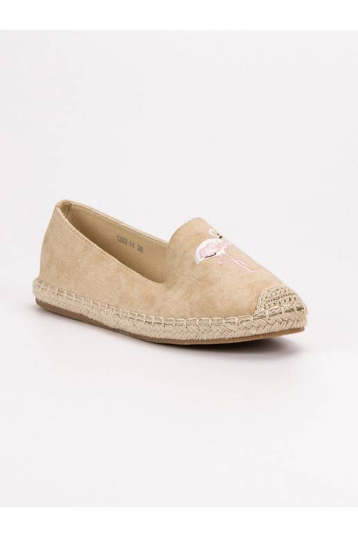 espadrilles met flamingo's VICES 1202-14BE  - 6 espadrilles met flamingo's VICES 1202-14BE  - 6