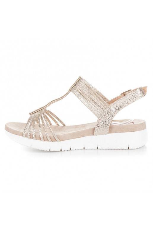 sandalen met glanzende oogjes K1820402OR  - 5