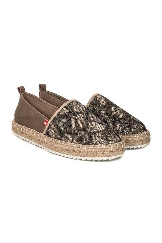 Espadrilles de couleur or Big Star BAT_FF274A515 GOLD