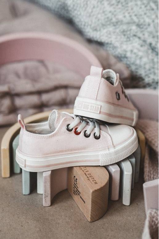 Baskets pour enfants du modèle classique, couleur rose