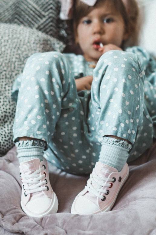 Baskets pour enfants du modèle classique, couleur rose