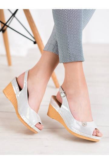 Sandalen met glitterplatform 2