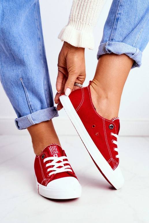 Chaussures femme Big Star couleur rouge BAT_FF274089 ROUGE