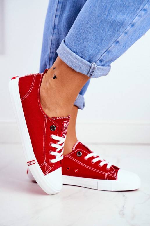 Chaussures femme Big Star couleur rouge BAT_FF274089 ROUGE