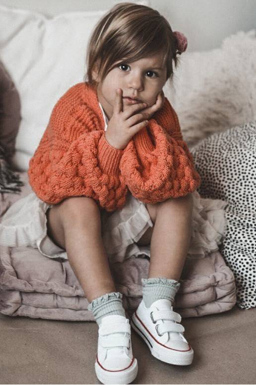Kinder-Freizeitschuhe mit Klebeverschlüssen, Farbe Weiß