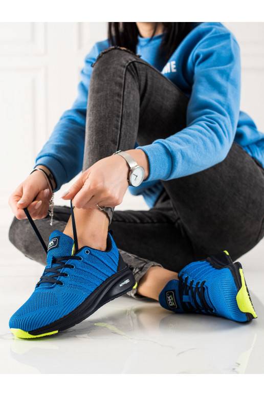 Chaussures de sport bleues DK