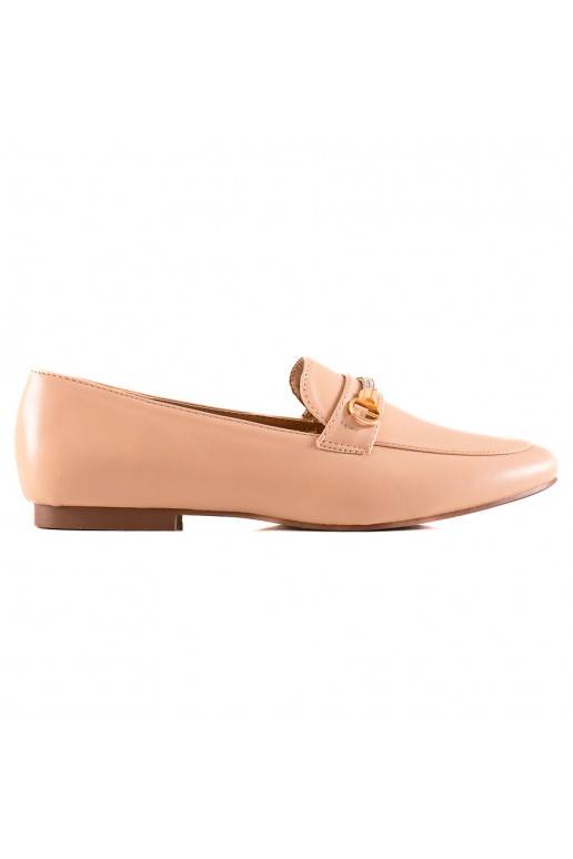 Mocassins de style élégant avec œillets scintillants