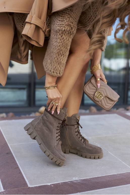 Braune Veloursstiefel Nicole Braune Veloursstiefel Nicole